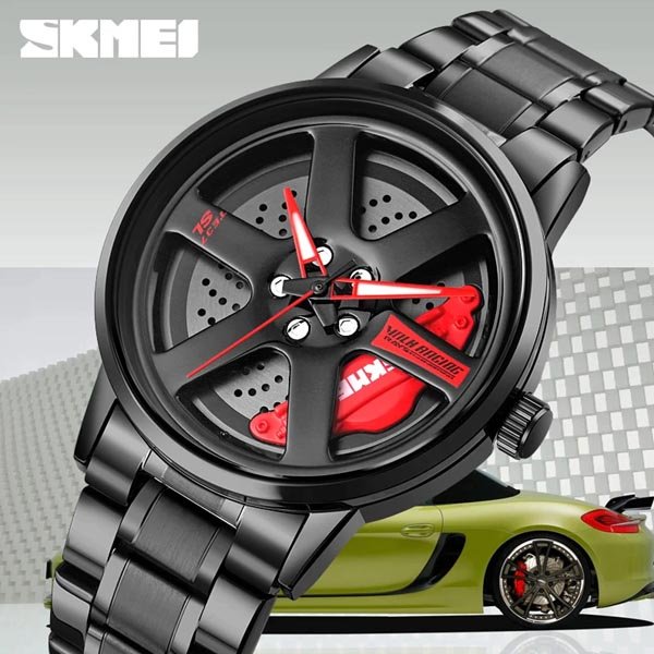 Car Alloy RIM Spinning Watch