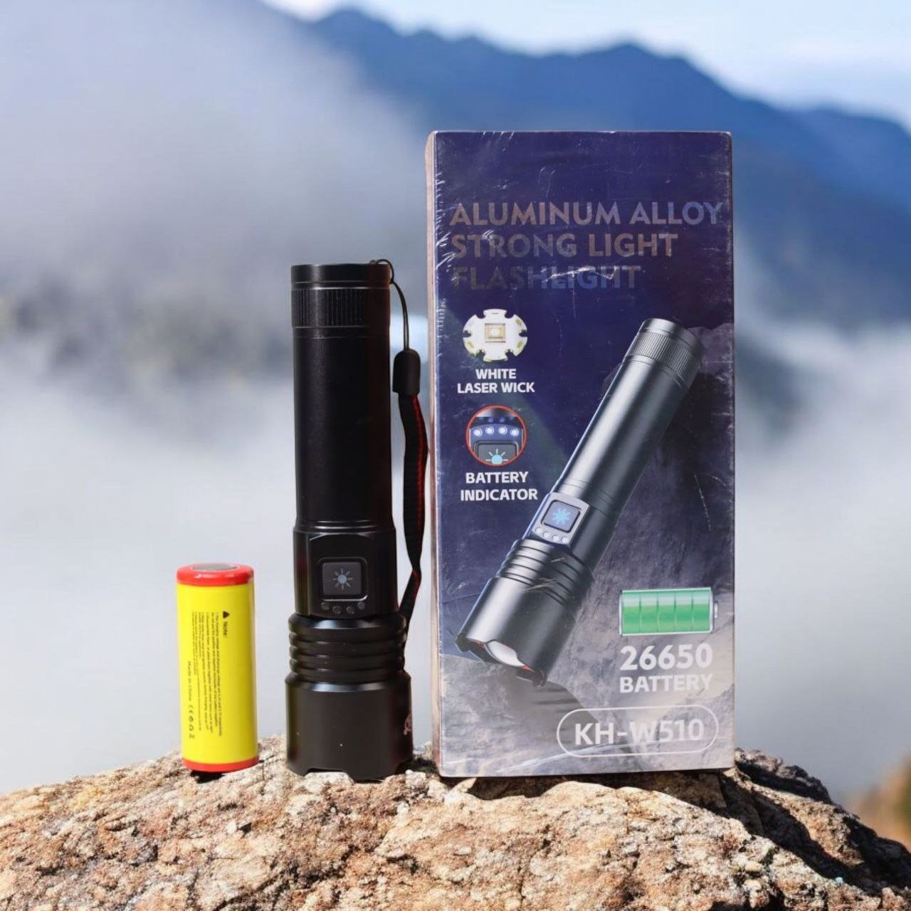 Kezu Strong Flashlight (KH-W510)